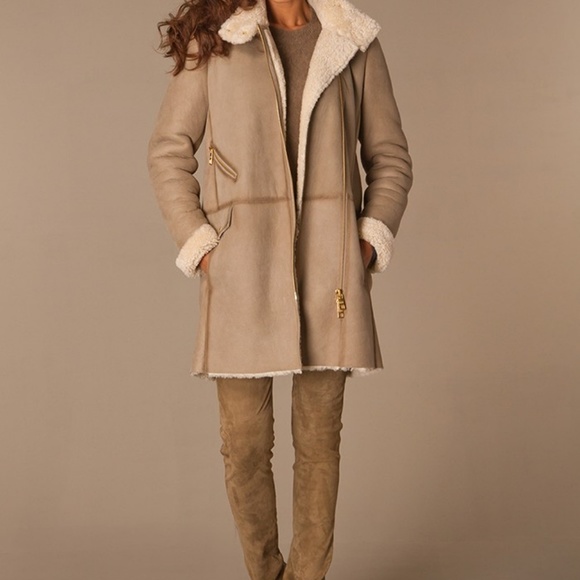 Indi & Cold Shearling Coat - Picture 6 of 6
